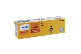 Philips pære 8,5d/1,5 Blue Bax 10 pakning