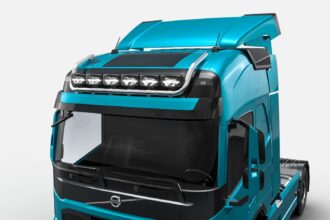 Metec lampebøyle tak Volvo FM Max 20 krom