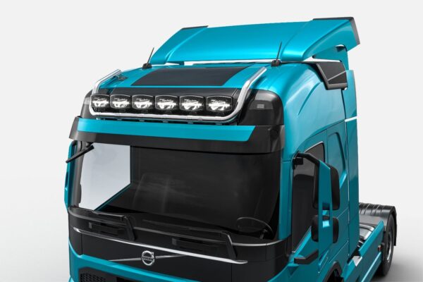 Metec lampebøyle tak Volvo FM Max 20 krom