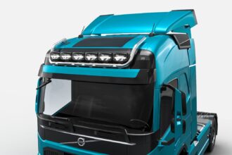 Metec lampebøyle tak Volvo FM Max 20 krom v2