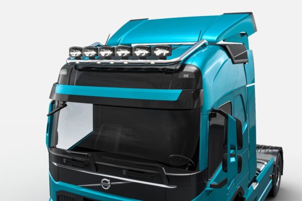 Metec lampebøyle tak Volvo FM Wide 20 krom v2