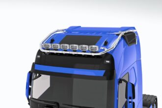 Metec lampebøyle tak Volvo FH Aero HYDRA 24 krom