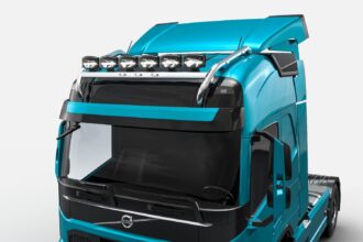 Metec lampebøyle tak Volvo FM 20 krom