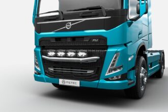 Metec lampebøyle Volvo FM City 20 krom