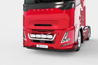 Metec lampebøyle Volvo FH Aero ECO 24 krom v2
