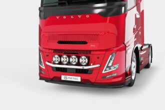 Metec lampebøyle Volvo FH Aero City Aero 24 krom