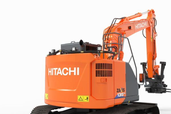 Metec Bakre vektbøyle Hitachi 135Us-7 21 sort