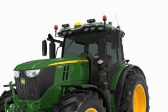Metec takbøyle John Deere 6R All-round 18 krom