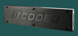 Code3 Skiltplate med innebygget Dual R65
