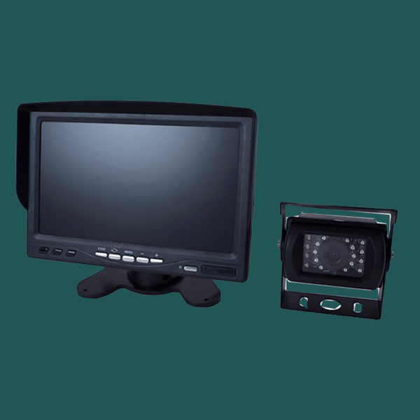 ECCO 7" LCD skjerm og kamera - kablet
