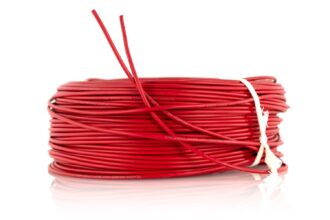 Lumen Kabel 1x1,5mm2 Rød (100m)