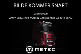 Metec kufanger Ford Ranger Raptor Wild 23 krom