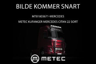 Metec kufanger Mercedes Citan 22 sort