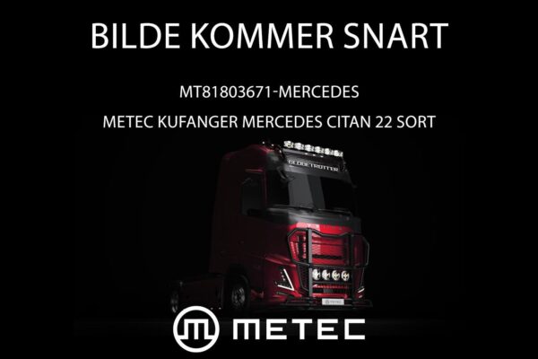 Metec kufanger Mercedes Citan 22 sort