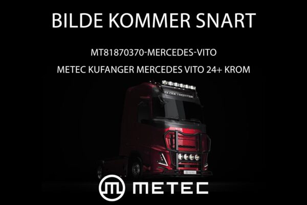 Metec kufanger Mercedes Vito 24+ krom